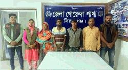 সলঙ্গায় ব্যবসায়ী হত্যা: প্রেম ও অর্থই কাল, নারীসহ গ্রেপ্তার ৪