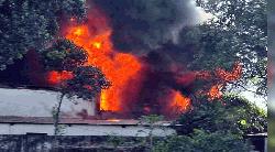 গাজীপুরে কেমিক্যাল কারখানায় ভয়াবহ আগুন