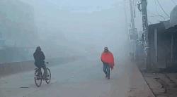 কুয়াশা আর শীতে স্থবির দিনাজপুর