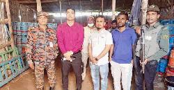 অবৈধভাবে এলপি গ্যাস সিলিন্ডার মজুদ, সাতকানিয়ায় অভিযানে ১ লাখ টাকা জরিমানা