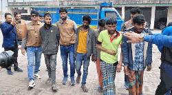  নওগাঁয় আন্ত:জেলা ডাকাত চক্রের ছয়জন সদস্য আটক 
