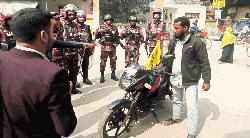 দিনাজপুরে শান্তিপূর্ণ ভোট নিশ্চিত করতে বিজিবি মোতায়েন