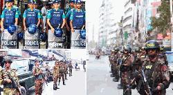 আইনশৃঙ্খলা বাহিনীর নিয়ন্ত্রণে পুরো দেশ