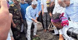 যশোরের ভবদহ অঞ্চলের জলাবদ্ধতা নিরসনে খাল পুনঃখনন উদ্বোধন করলেন প্রতিমন্ত্রী অমিত