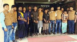 নওগাঁয় আন্তঃজেলা ডাকাত চক্রের ৪ সদস্য গ্রেপ্তার