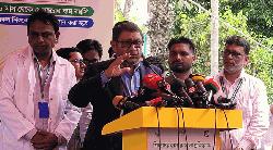 নবাবগঞ্জে হাম রুবেলা টিকাদান কর্মসূচির উদ্বোধন করলেন স্বাস্থ্যমন্ত্রী