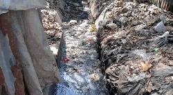 সান্তাহার পৌর এলাকায় ড্রেনেজ ব্যবস্থা অকেজো, জনদুর্ভোগ চরম