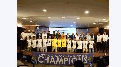 সাফজয়ী অনূর্ধ্ব-২০ ফুটবল দলকে সংবর্ধনা দিলো ডিএনসিসি