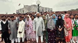 বাউফলের অর্ধশতাধিক শিক্ষার্থী জাতীয় সংসদ পরিদর্শনের সুযোগ পেয়ে উল্লাসিত 