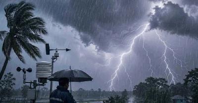 ঢাকায় বজ্রসহ বৃষ্টির পূর্বাভাস, ৫ জেলায় সতর্কবার্তা