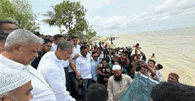 মেঘনার ভাঙন রোধে স্থায়ী ব্যবস্থা নেওয়া হবে: পানিসম্পদ মন্ত্রী