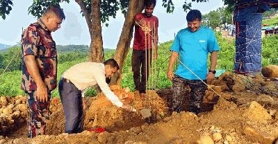 জাফলংয়ের সৌন্দর্য বর্ধনে উপজেলা প্রশাসনের নানা উদ্যোগ