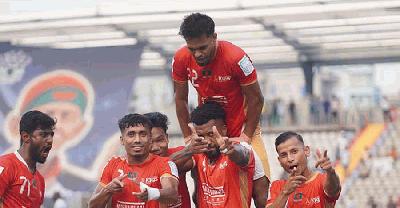 মোহামেডানকে হারিয়ে হ্যাটট্রিক চ্যাম্পিয়ন বসুন্ধরা কিংস