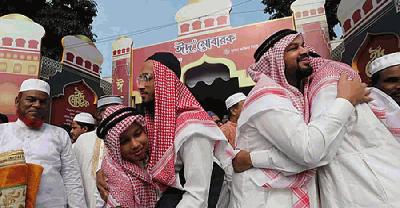 ঈদুল আজহার প্রধান জামাতে দেশ ও মুসলিম উম্মাহর শান্তি কামনা