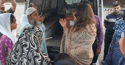 ইরাকে নিহত প্রবাসী শ্রাবনের মরদেহ দেশে আনা হলো