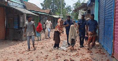 ব্রাহ্মণবাড়িয়ায় দুই পক্ষের সংঘর্ষ, আহত ১০