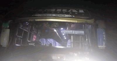 আমতলীতে বাস চাপায় শ্যালক ও দুলাভাই নিহত