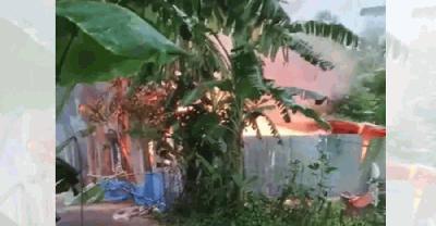 পাবনায় ধর্ষণ-হত্যার ঘটনায় আসামিদের বাড়িতে আগুন, নিহত ৩