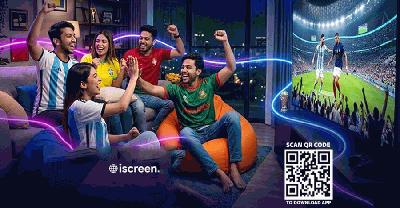 ৯৯ টাকায় আইস্ক্রিনে দেখা যাবে ফুটবল বিশ্বকাপের সব ম্যাচ