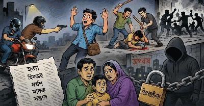 হত্যা সহিংসতায় অস্থির জনপদ