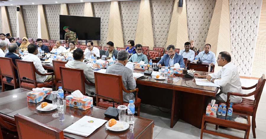 যানজট নিরসন-ট্রাফিক ব্যবস্থাপনা আধুনিকায়নবিষয়ক সভা