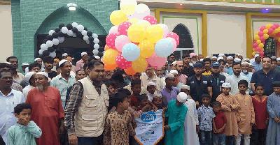 খেয়ালী উত্তরপাড়ায় হযরত ওমর বিন খাত্তাব জামে মসজিদের শুভ উদ্বোধন