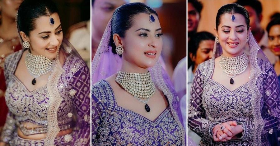 কন্যা সন্তানের জন্মের পর বধূবেশে আলোচনায় বুবলী