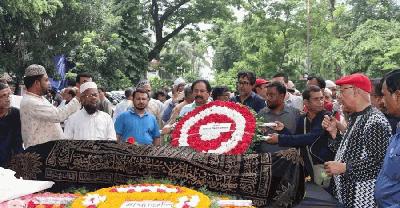 বুদ্ধিজীবী কবরস্থানে চিরঘুমে কবি আল মুজাহিদী