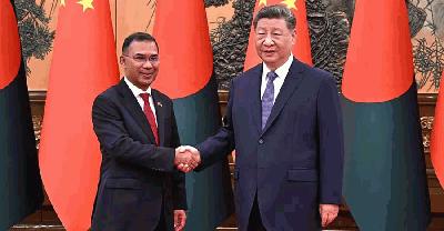 শি জিনপিংয়ের সঙ্গে বৈঠকে প্রধানমন্ত্রী তারেক রহমান
