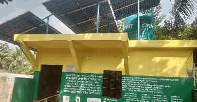 সৌরবিদ্যুৎচালিত ডিস্যালাইনেশন প্ল্যান্টে মিলছে সুপেয় পানি