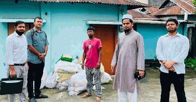 কিশোরগঞ্জে  ৪১৫ কেজি নিষিদ্ধ পলিথিন জব্দ