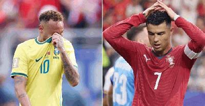 শেষ বিশ্বকাপেও অধরা স্বপ্ন, খালি হাতেই বিদায় দুই মহাতারকার
