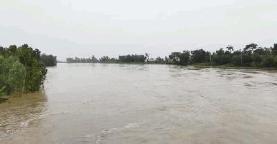  বিপৎসীমার ওপরে খোয়াই নদীর পানি, হবিগঞ্জে বন্যার শঙ্কা  