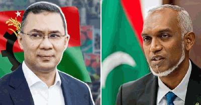 বাংলাদেশের পাশে থাকার ঘোষণা মালদ্বীপের প্রেসিডেন্টের