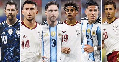 শুধু আর্জেন্টিনা-স্পেন নয়, ফাইনালে জমবে তারকাদের ‘সম্মুখযুদ্ধ’