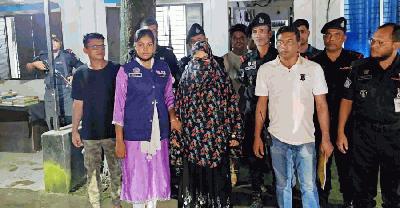২ মাসের শিশুর পা মুচড়ে দেয়ার ঘটনায় অভিযুক্ত সেই চাচি গ্রেপ্তার   
