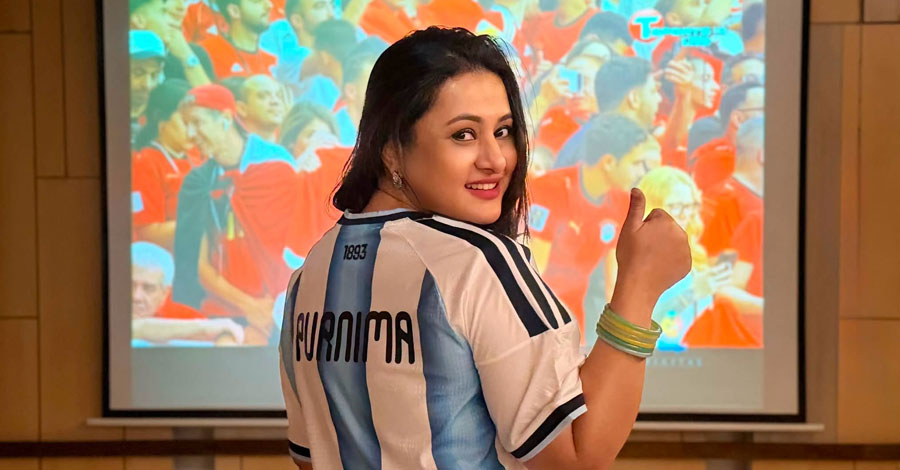 ছবি: অভিনেত্রীর ফেসবুক থেকে নেওয়া