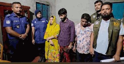 ডিমলায় বাসা ভাড়া নিয়ে মাদক ব্যবসা, স্বামী-স্ত্রীসহ গ্রেপ্তার ৩  