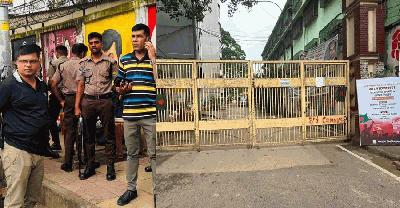নিরাপত্তার চাদরে ঢাকা জবি, আন্দোলনে অনড় ছাত্রশক্তি