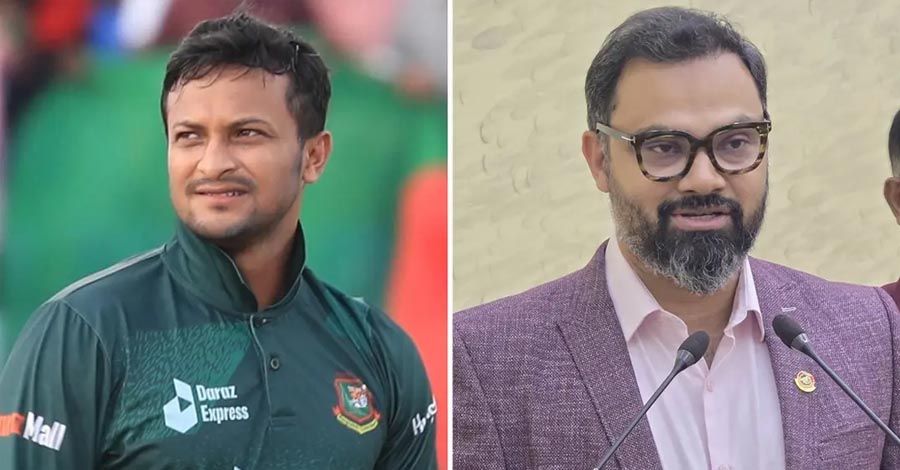 সাকিবের দেশে ফেরা নিয়ে সুর বদলাল ক্রীড়া প্রতিমন্ত্রী