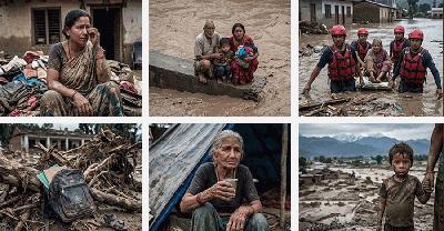 নেপালে বন্যার পর শুধু লাশ আর লাশ, মৃতের সংখ্যা ৪৭২