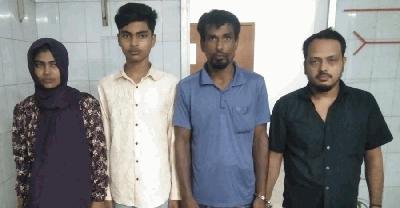 বরগুনায় চাঞ্চল্যকর ফোরকান হত্যা মামলায় চার আসামি গ্রেপ্তার