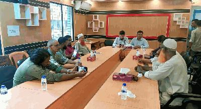 লাখাইয়ে সাংবাদিকদের সঙ্গে নবাগত ও বিদায়ী ইউএনওর মতবিনিময়