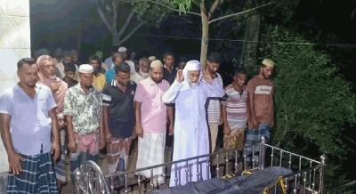 গভীর রাতে চিরনিদ্রায় শায়িত এমপি নজরুলের দ্বিতীয় স্ত্রী 