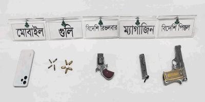 রামপুরায় পিচ্চি আল-আমিনসহ ৬ জন গ্রেপ্তার, অস্ত্র-গুলি উদ্ধার