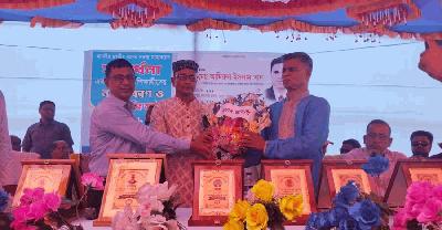 বেলকুচিতে এমপি আমিরুল ইসলাম খান আলীমকে সংবর্ধনা, শিক্ষার্থীদের নবীনবরণ