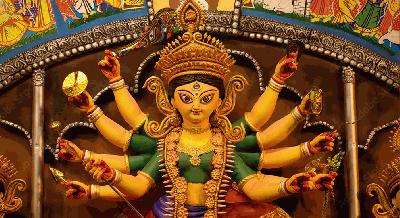 আজ মহাসপ্তমী, পূজামণ্ডপে ভক্তদের ঢল