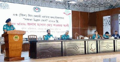 জননিরাপত্তা নিশ্চিত করতে পুলিশের দক্ষতা ও শৃঙ্খলা জরুরি: সিএমপি কমিশনার