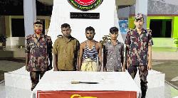 টেকনাফে ২৯ জন ভুক্তভোগী উদ্ধার, মানব পাচারকারী চক্রের ৩ সদস্য আটক