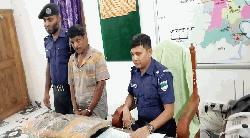 লোহাগড়ায় আড়াই কেজি গাঁজাসহ ১৩ মাদক মামলার আসামি গ্রেফতার